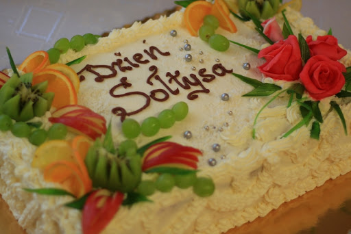 Owocowy tort dzień sołtysa